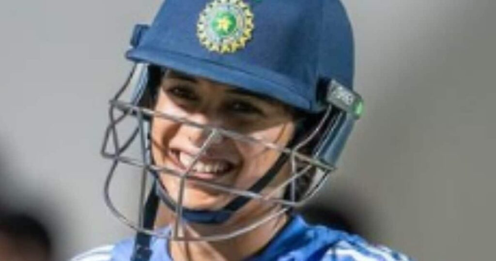 Video: Mandhana met a special fan in Sri Lanka, gifted him a phone sitting on her knees