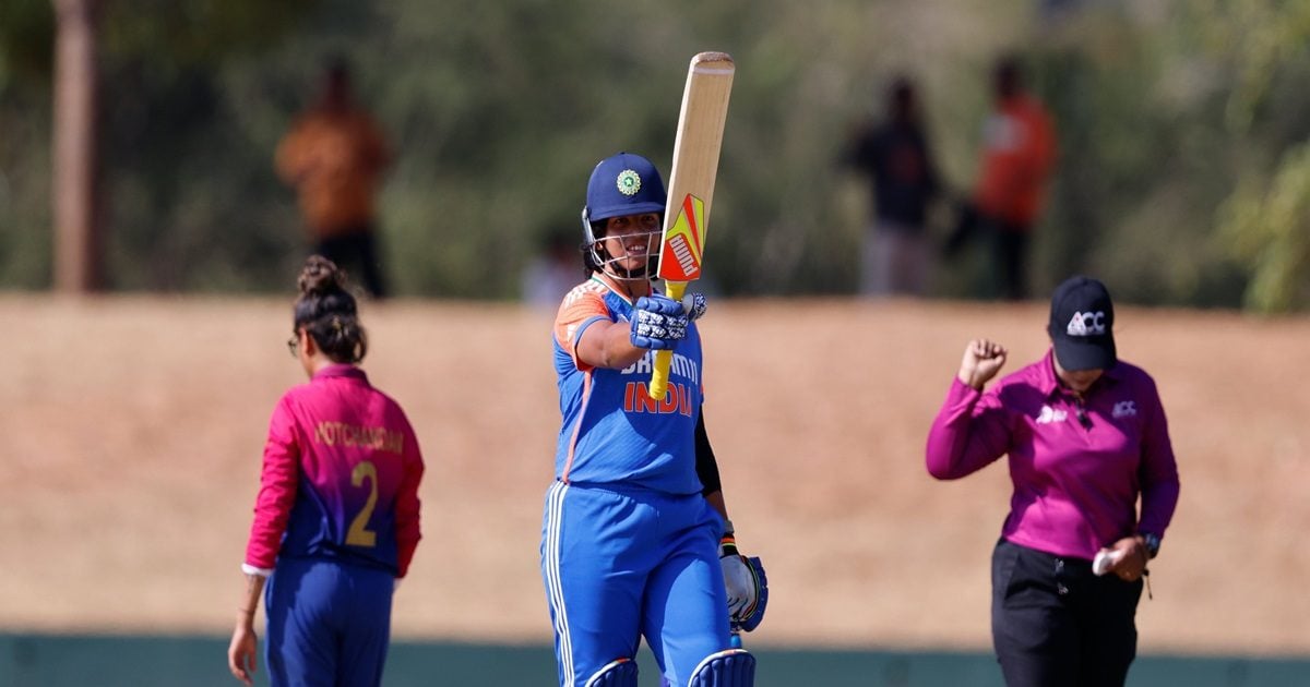 Video: Richa created history with a stormy fifty, India made a big record in Asia Cup