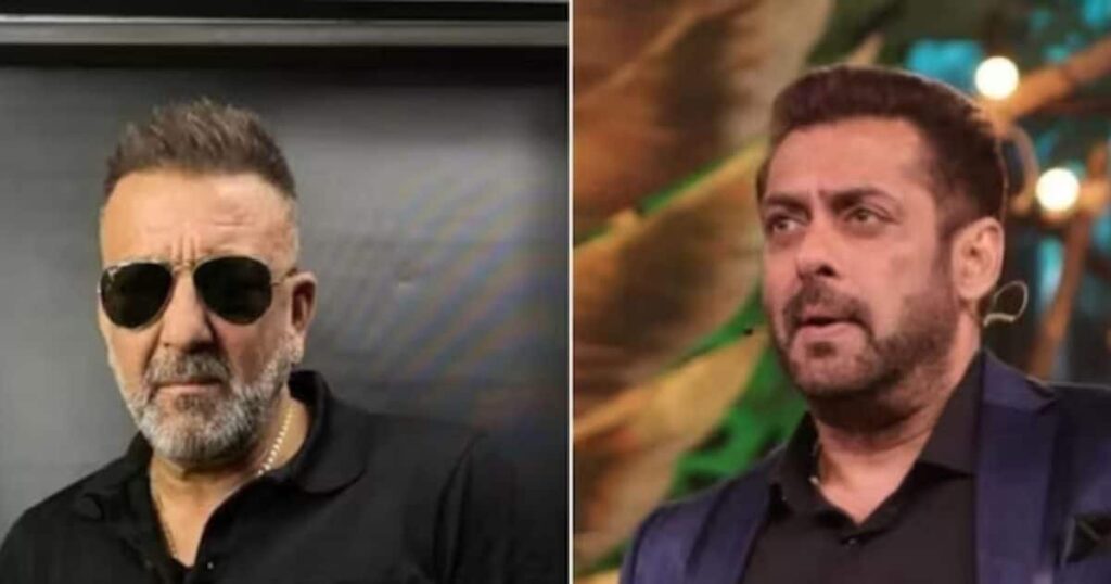 When Sanjay Dutt got angry at Salman Khan, he reached the actor's house in anger, Bhaijaan's hands and feet were swollen with fear