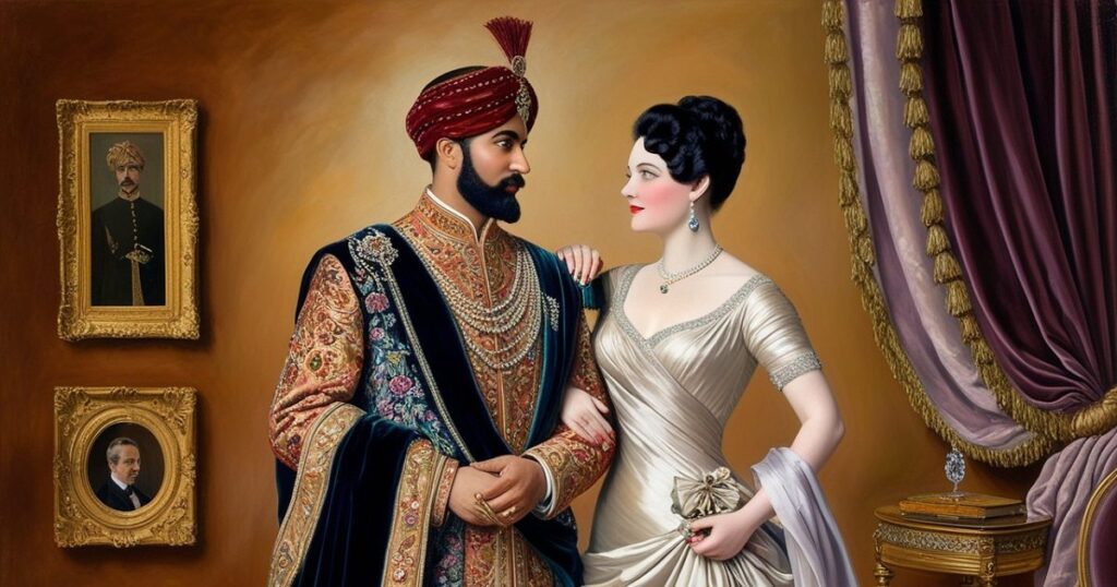 When the prince of Rampur fell in love with an English actress, he lost everything when he married her