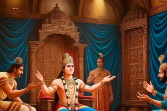 Why Sanjaya could not tell Dhritarashtra about what he had seen after the Mahabharata war?