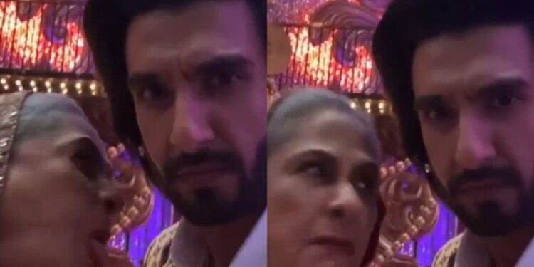 You would not have seen such a style of Jaya Bachchan, even Ranveer Singh was surprised in front of the camera, the video went viral
