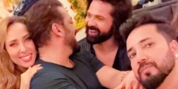 Yulia Vantur seen having fun with Salman Khan, celebrated birthday with Bhaijaan, PHOTO viral