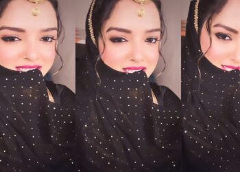 Amrapali enjoyed "Aaj Ki Raat" by pressing the dupatta below her lips! The mind will be shaken after seeing the expression, Amrapali enjoyed "Aaj Ki Raat" by pressing the dupatta below her lips! The mind will be shaken after seeing the expression