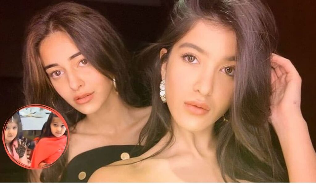 Mehendi on hands, cute smile... Ananya Pandey shares unseen photo with Shanaya Kapoor - India TV Hindi