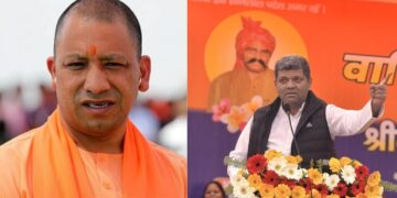 Ashish Patel.No resignation. If you have courage then dismiss me. Minister Ashish Patel. tough challenge to Yogi Newstrack. Hindi News | UP Politics: CM Yogi met Minister Ashish Patel who threatened UP STF, explained! , News Track in Hindi