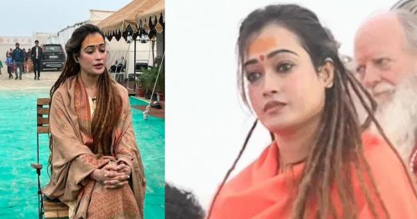Maha Kumbh 2025: Harsha Richhariya was seen in the attire of Sadhvi, parents said that they will marry their daughter soon, talk of relationship is going on.