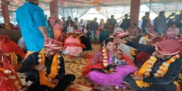 Gonda News: 477 couples tied the knot amid Vedic chanting