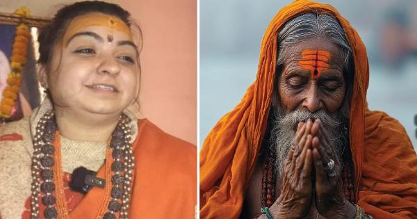 Prayagraj: Fed up with this behavior of her husband, the wife decided to become a Naga Sadhvi, took refuge in the Akhara.