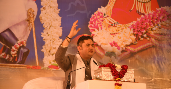 God is not found by searching, but by calling: Pundarik Goswami
