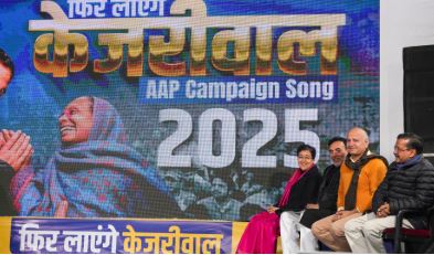 AAP chief launches campaign song 'Phir Laayenge Kejriwal' for Delhi elections