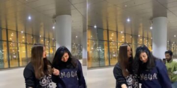 Aaradhya started acting like this at the airport, mother Aishwarya Rai did not like it - India TV Hindi