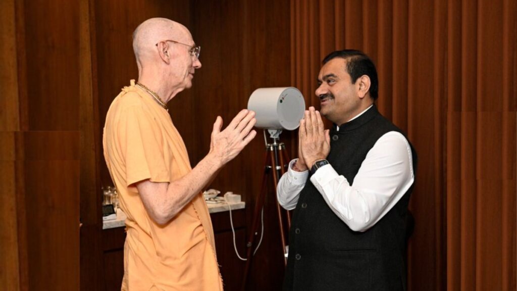 Adani Group-ISKCON will provide 'Mahaprasad Seva' in Mahakumbh, will serve food to devotees - India TV Hindi