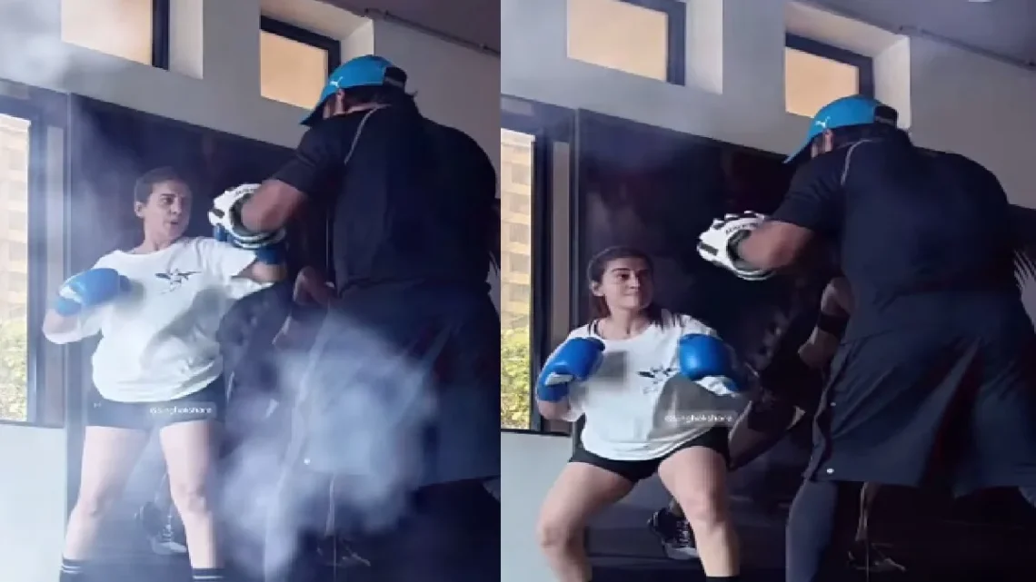 Akshara Singh has become pro in boxing, is learning self defense