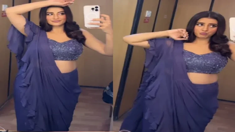 Akshara Singh is unable to come out of the blanket!, promoting her songs vigorously