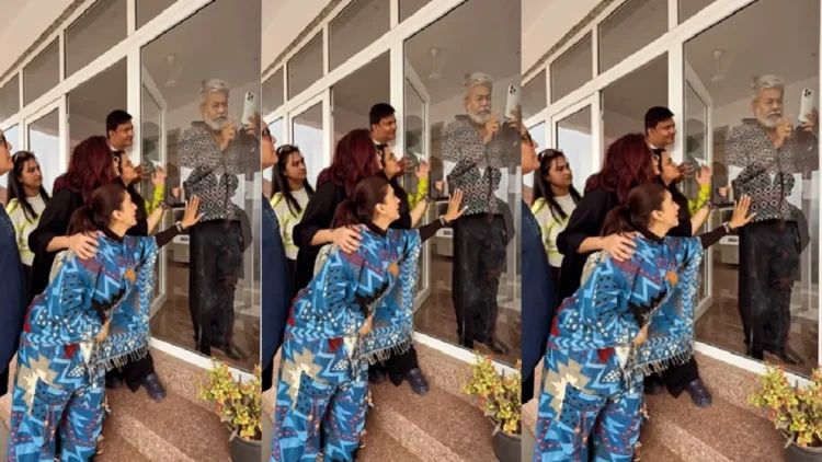 Akshara Singh's father has fun for the actress and her friends, you will be forced to laugh while watching the video.