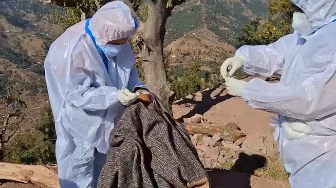 Area sealed like lockdown, declared containment zone after 17 deaths. All movement and movement is prohibited.
