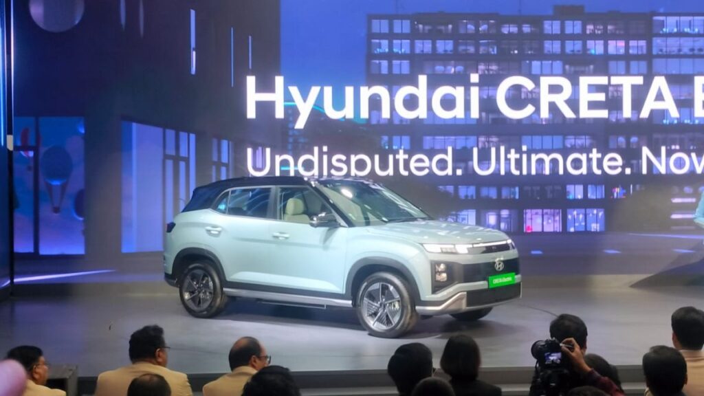 Auto Expo 2025: Hyundai launches electric Creta, know price, range and features - India TV Hindi