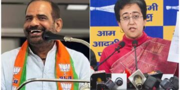 BJP leader Ramesh Vidhuri Controversial Statement | CM Atishi Delhi Election News Delhi Election 2025 | Latest News in Hindi | Hindi News | Delhi Election 2024: Atishi 'roaming like a deer' in Delhi, ruckus after BJP leader's comment. News Track in Hindi