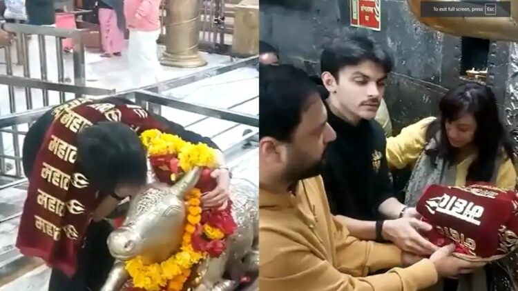 Before the release of Sky Force, Veer Pahadia took refuge in Mahakal, sought blessings - India TV Hindi