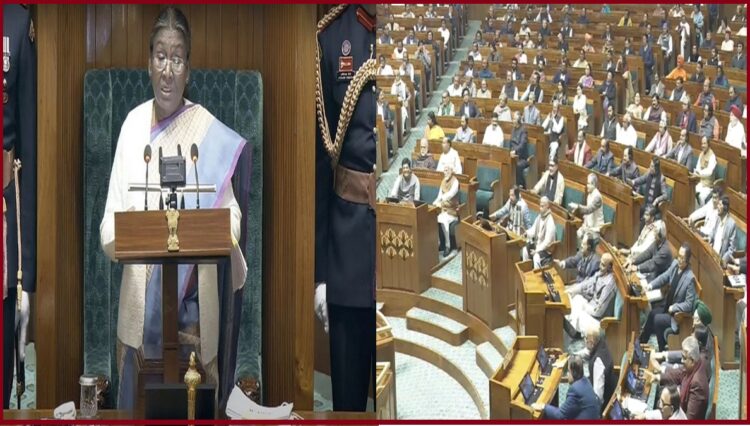 Budget session of Parliament starts from today, President Draupadi Murmu will address joint session