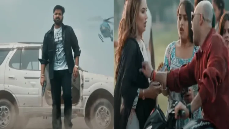 Chhaya Pawan Singh's song Kala Odhani's teaser in YouTube trend, created a ruckus