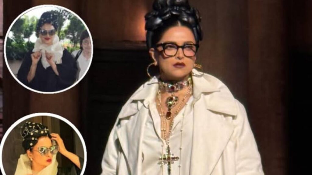 Deepika's first ramp walk after becoming mother, fans missed Rekha - India tv hindi