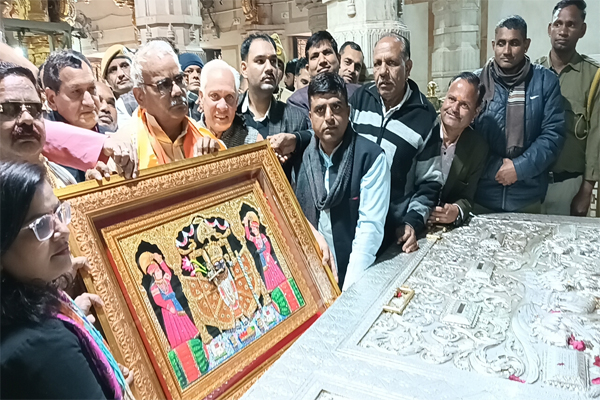 Education and Panchayati Raj Minister visited Sanwaliya Seth