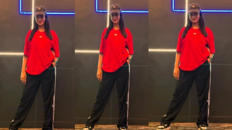 Fans were impressed by Akshara Singh's slayer style in loose T-shirt and cap, the actress set fire to the cold