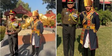 Father-son duo will parade on the path of duty, Ahaan is a third generation soldier - India TV Hindi