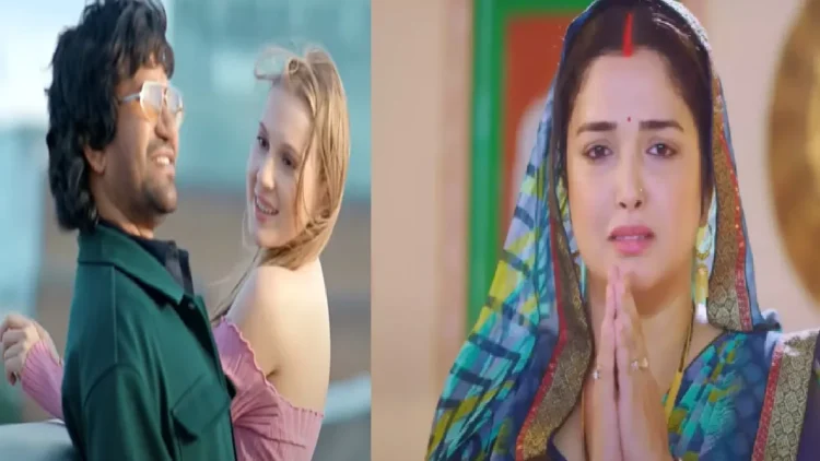 Gori Mem falls madly in love with Nirahua, how will Amrapali Dubey save her?