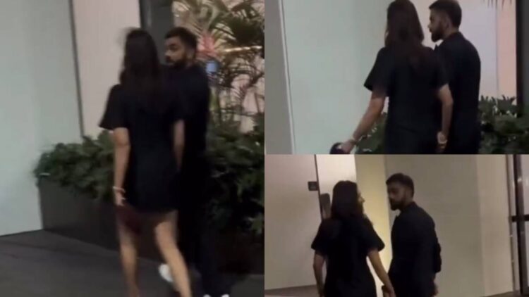 Hand in hand and matching clothes, Virat celebrated New Year with Anushka at midnight - India TV Hindi