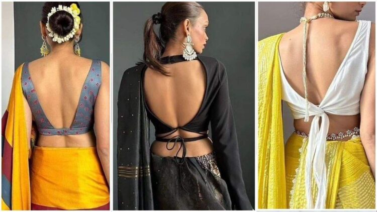 If you want to get an attractive look on your slim body then these are the best blouse designs.