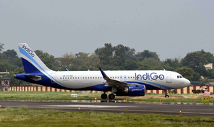 IndiGo's profit fell 18.6 percent to Rs 2,448.8 crore in the third quarter.