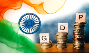 India's GDP growth rate is estimated to be 6.4 percent in the financial year 2024-25.