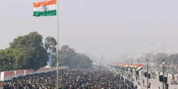 India's bravery seen on the line of duty on the 76th Republic Day, President inaugurated the program by hoisting the national flag