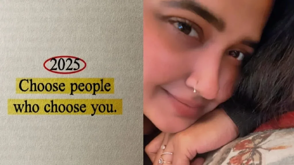 Kajal Raghavani gave advice to make 2025 better, posted the knowledge