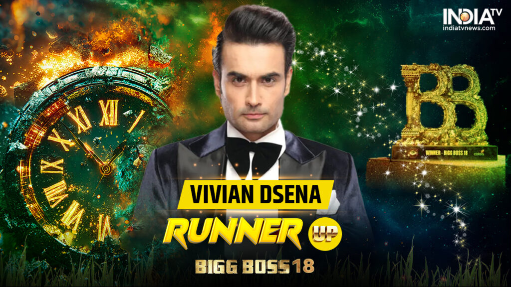 Karanvir Mehra won the trophy of Bigg Boss 18, Vivian Dsena was the first runner up - India TV Hindi