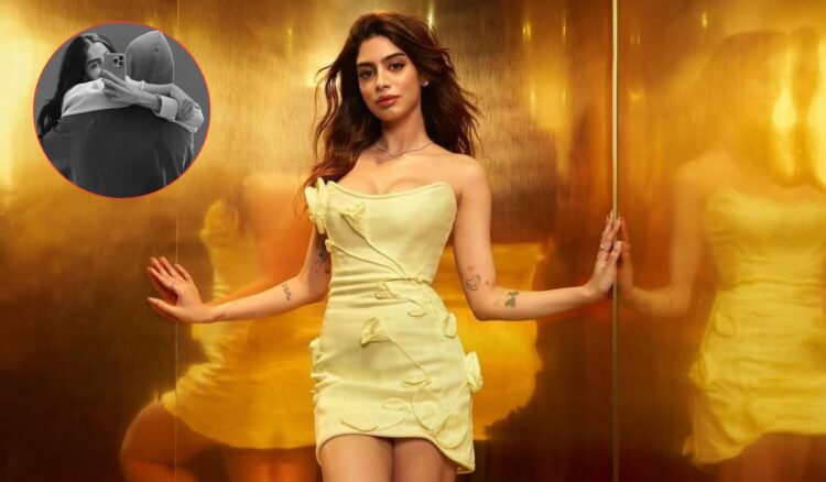 Khushi Kapoor posted a photo of mystery man, watching people's mind - India tv hindi