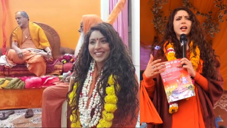 Left the glamor industry, took initiation from Shankaracharya, now Sadhvi became an actress - India TV Hindi