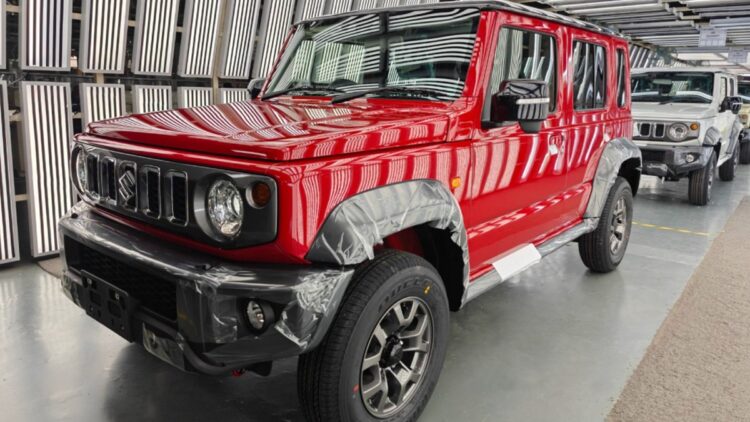 Made in India 5 door Maruti Jimny reached Japan, second car sent from India - India tv hindi