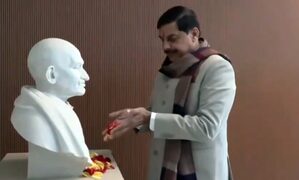 Mahatma Gandhi worked for non -violence, freedom and humanity: Mohan Yadav