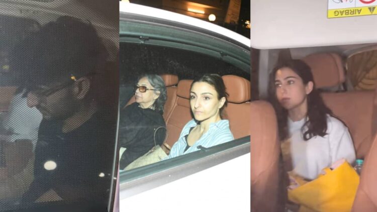 Mother Sharmila met injured Saif, disappointment was seen on the faces of son Ibrahim and daughter Sara - India TV Hindi