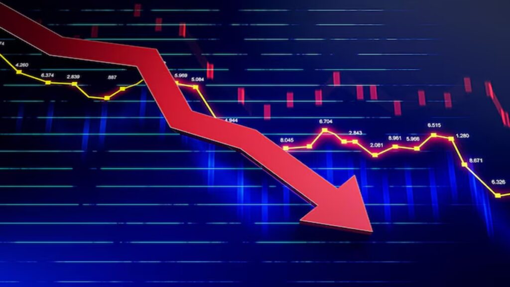 New Year party ends in stock market, Sensex closed with a dive of 721 points, Nifty also battered - India TV Hindi