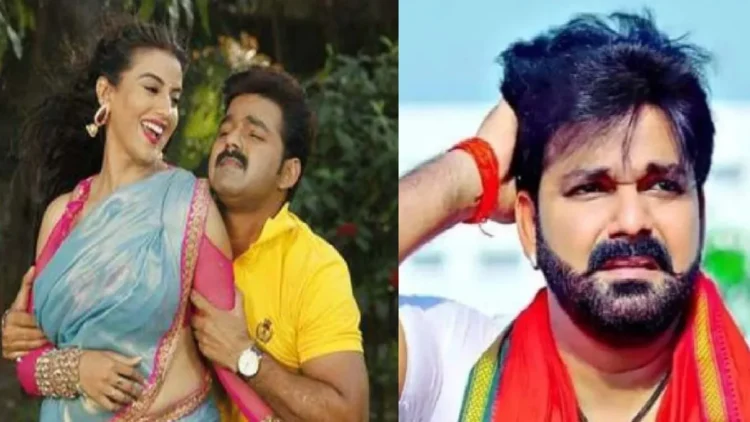 Pawan Singh and Akshara Singh were seen cuddling together, deep relationship seen in the video