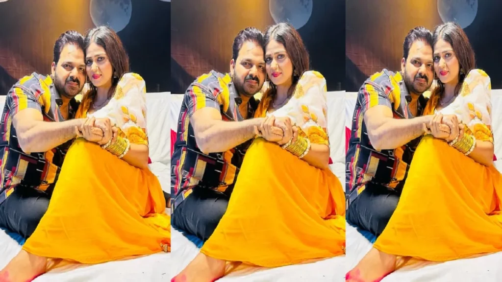 Pawan Singh got married for the third time? Shared bedroom pictures with the newlywed bride.
