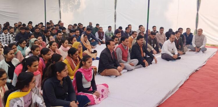 Program across the district on Martyr's Day, organized in Collectorate campus at district level