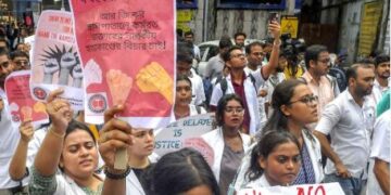 RG Kar rape-murder case: A huge crowd had gathered in the Sealdah court complex before the verdict.