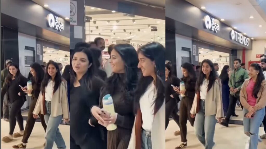Radhika Merchant was seen waving her hair, laughing with friends, people kept watching her innocence - India TV Hindi