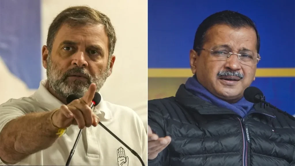 Rahul Gandhi attacked Kejriwal, said- "Sheesh, who talks about clean politics, now live in Sheesh Mahal"